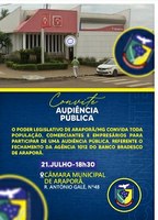 Audiência Pública - Fechamento Agência Banco Bradesco