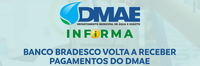 Banco Bradesco Volta a Receber Pagamentos do DMAE